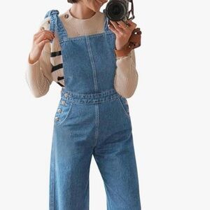 Tie Strap Overalls